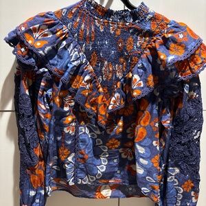 Farm Floral blouse